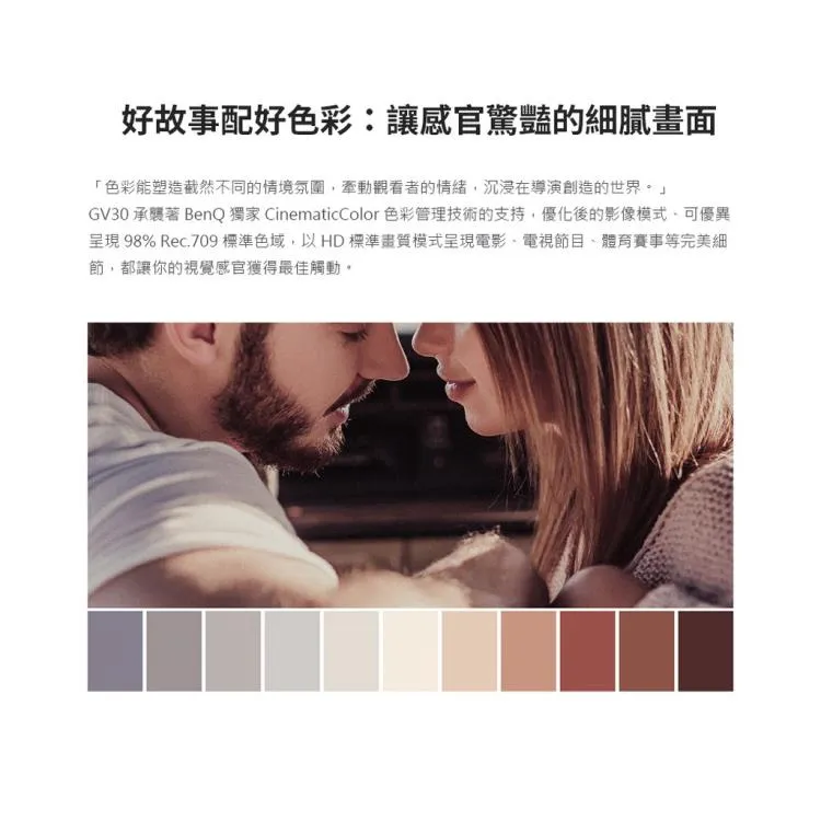 BENQ GV30 300流明行動微型投影機 原廠公司貨