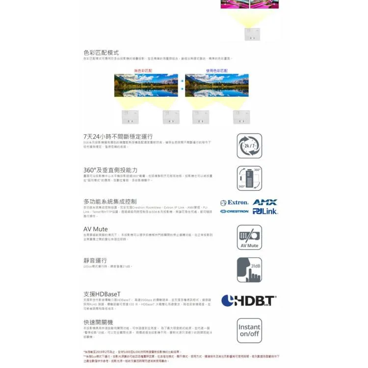 OPTOMA ZU506T 輕巧型高亮度工程及商用投影機 WUXGA高解析度 5000流明 投影機 現貨
