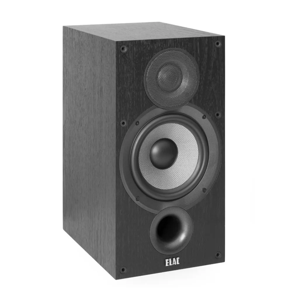 ELAC DEBUT 2.0 DB62 書架型 家庭劇院喇叭 一對(黑)