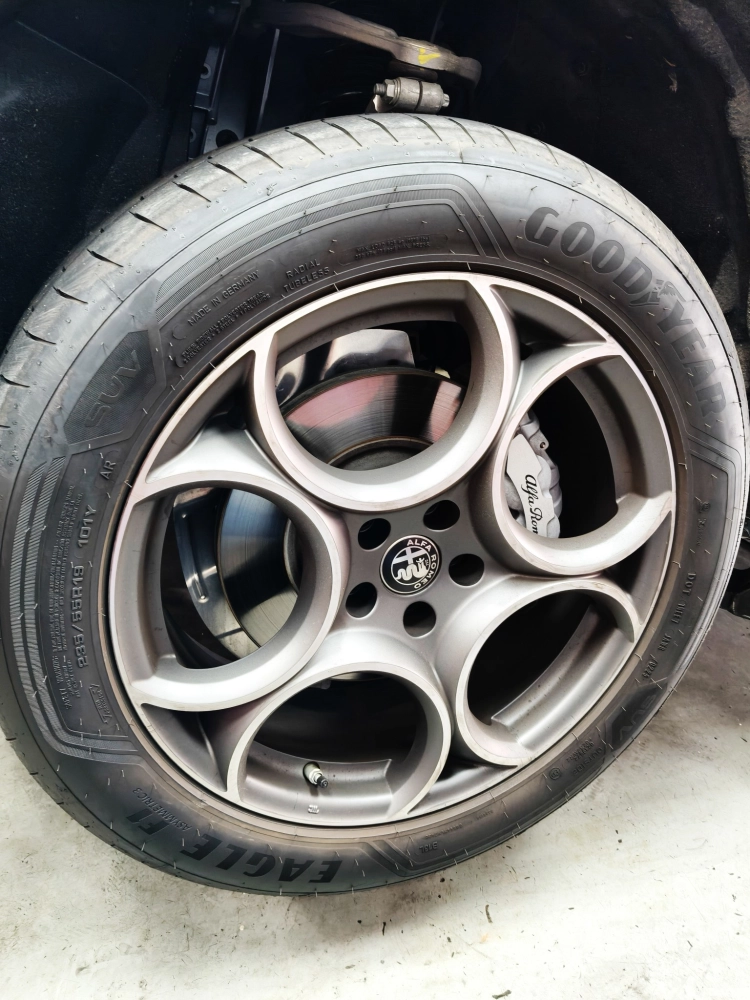 感謝愛快羅密歐信任選用固特異輪胎