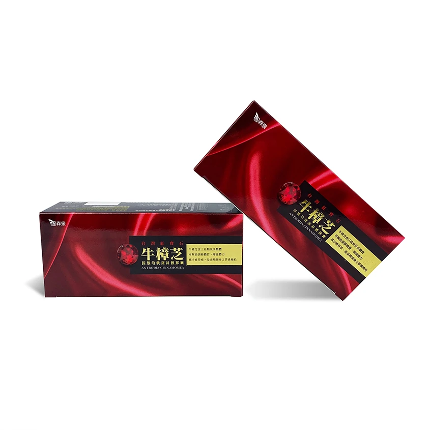 台灣紅寶石牛樟芝 | 包裝盒