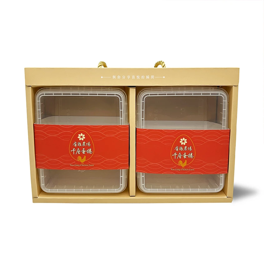 【客製化】有機農場千層蛋捲 | 手提禮盒包裝