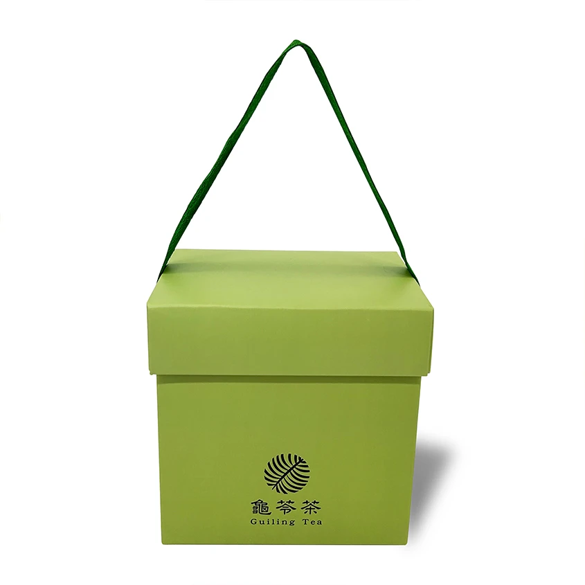 花沐然&龜苓茶 | 手提隱藏卡扣式包裝盒