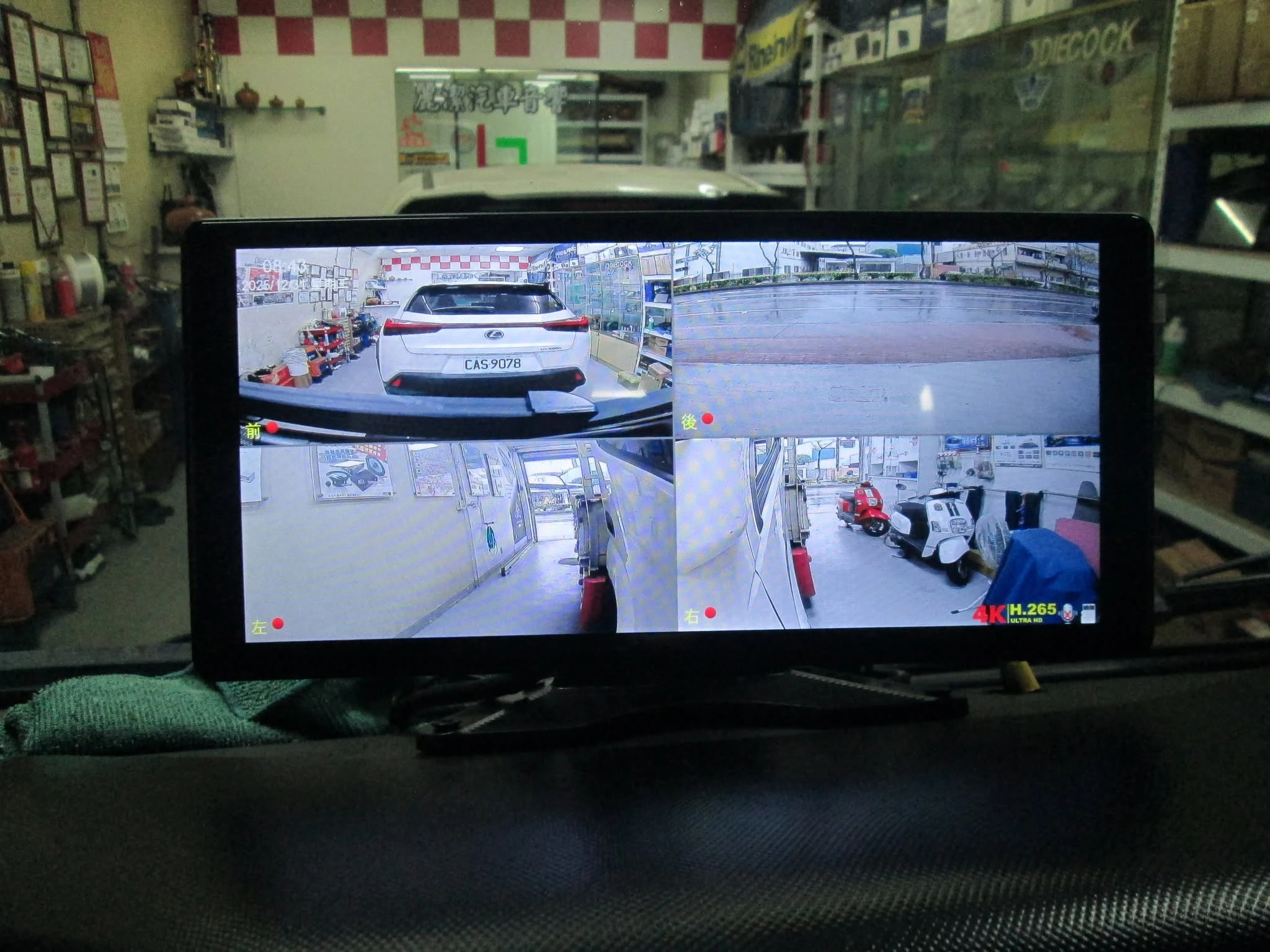 三噸半貨車升級10.4吋 四路行車視野輔助系統 