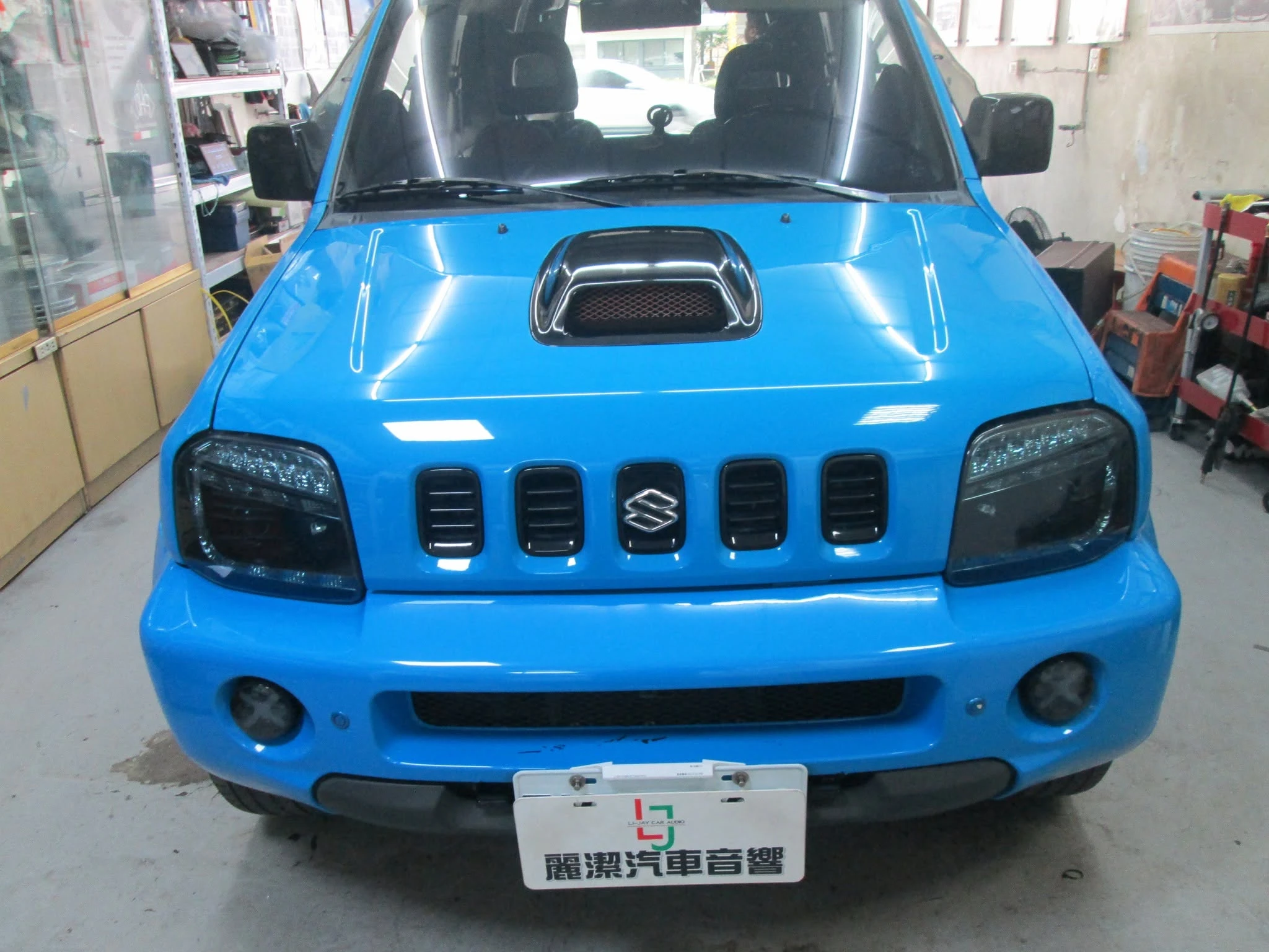 吉米小車 升級10吋超低音+擴大機