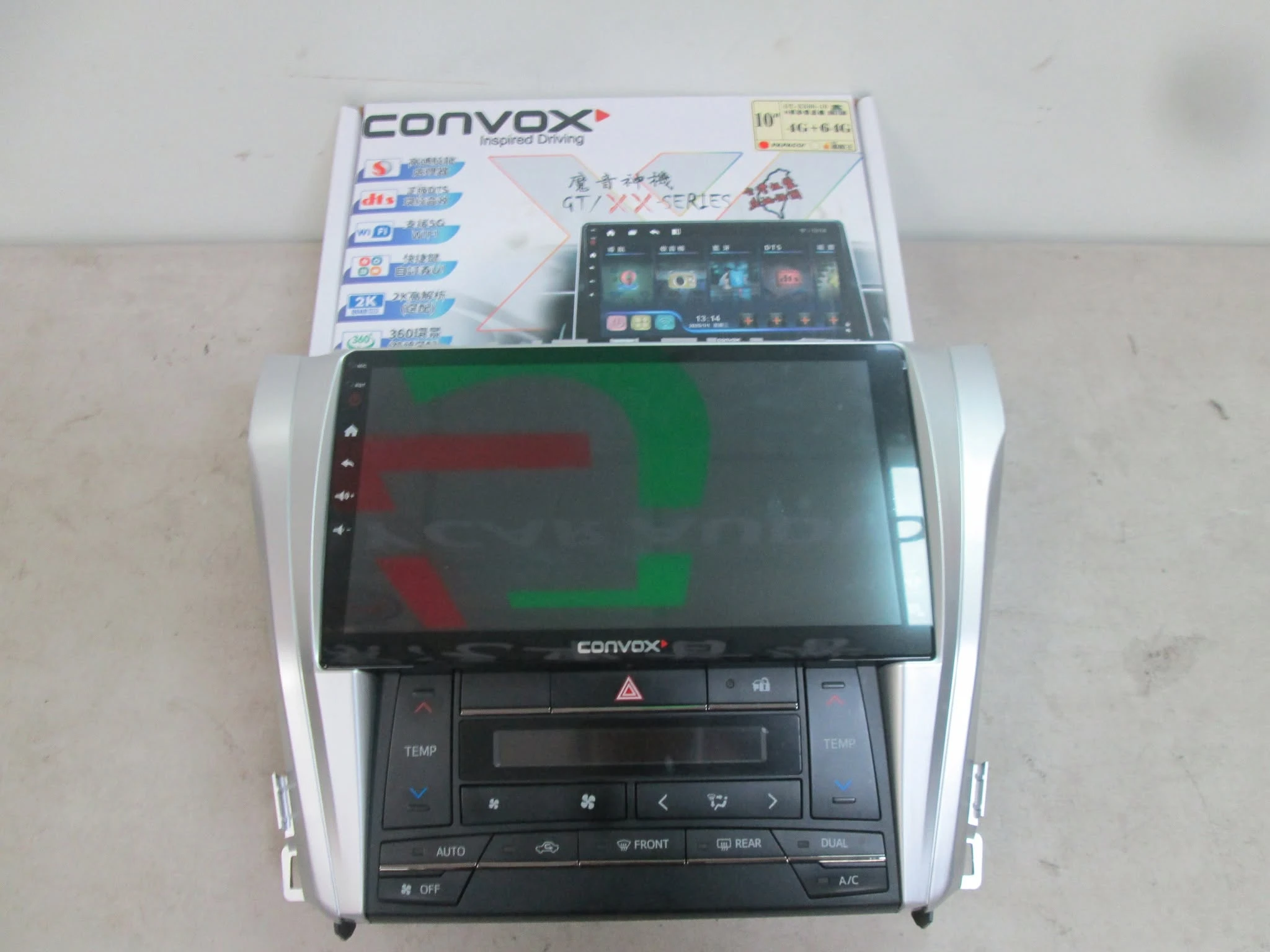 TOYOTA-CAMRY 感謝車主瞭解後選擇CONVOX超級8核安卓機 