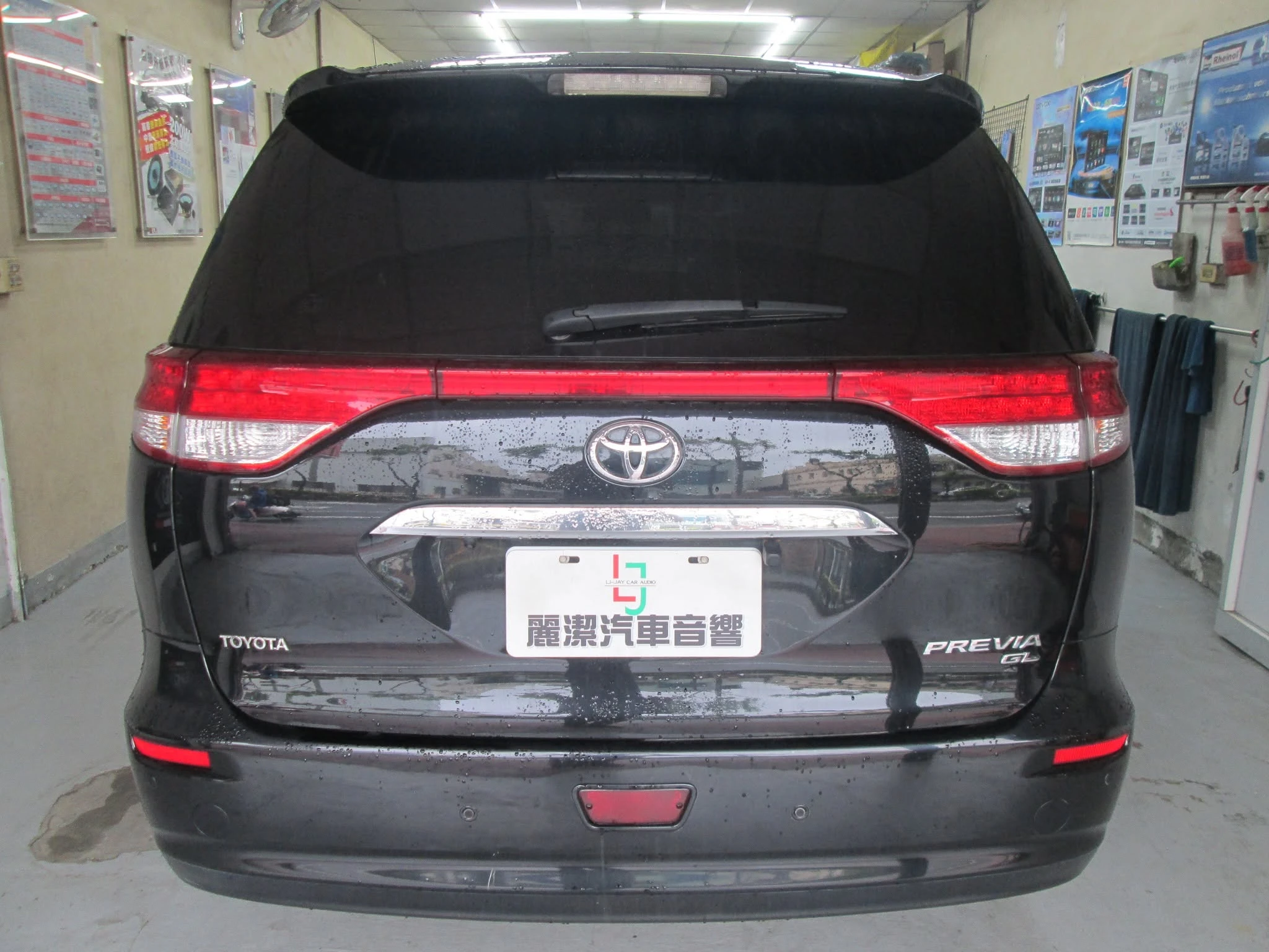 TOYOTA-PREVIA 升級多媒體安卓機+360º環景系統