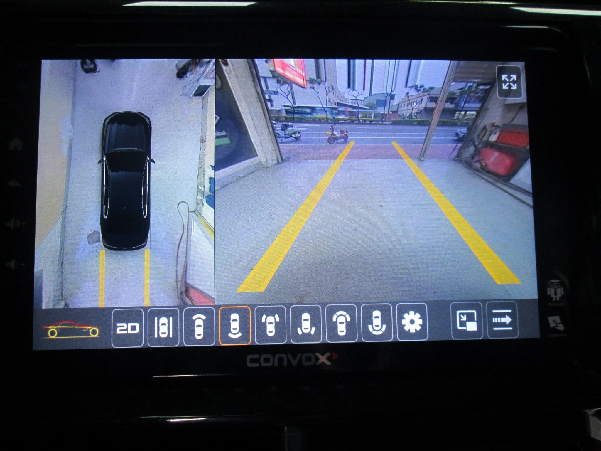 TOYOTA-PREVIA 升級多媒體安卓機+360º環景系統