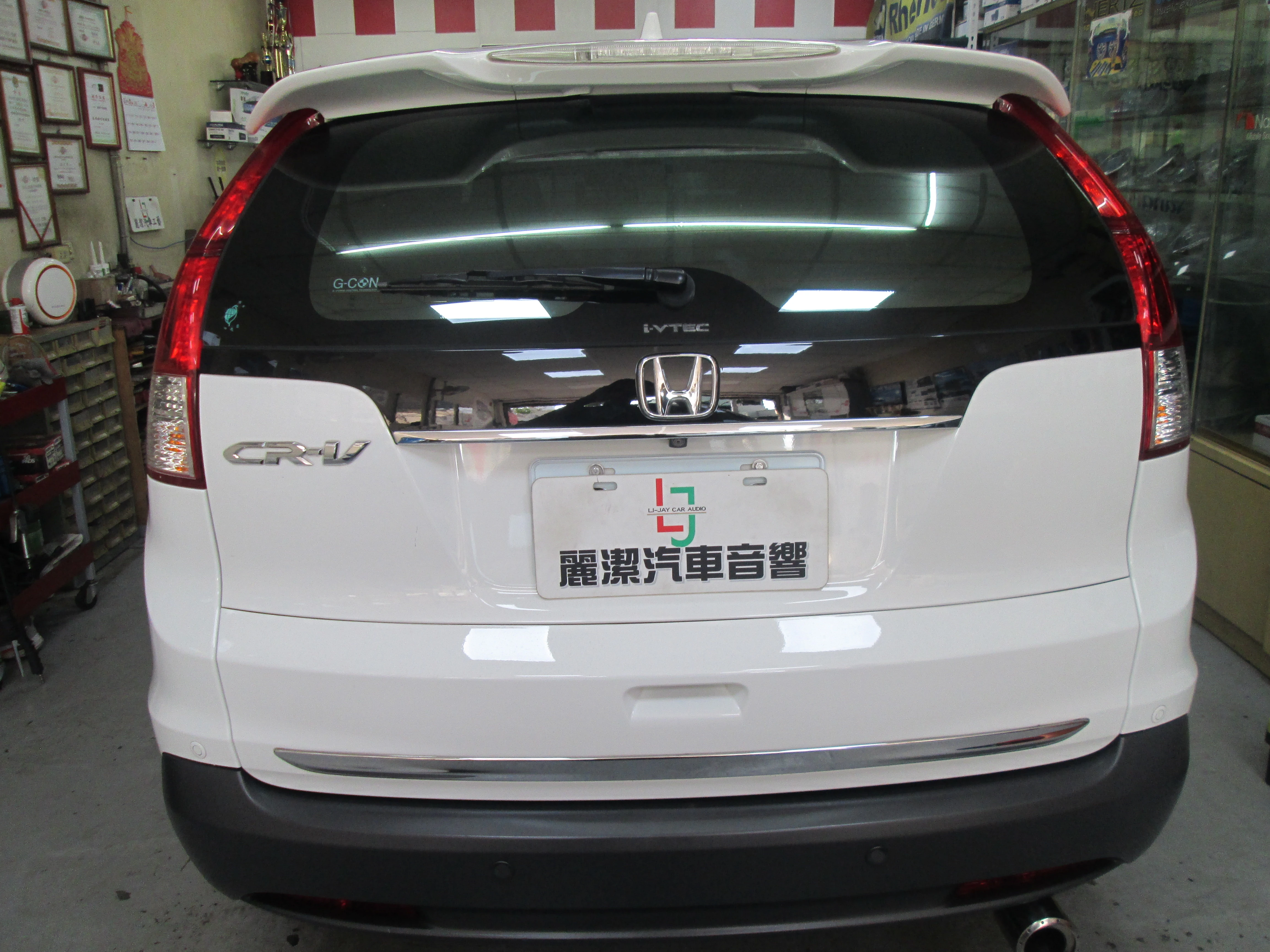 HONDA-12年CRV 車主換新安卓機後來再追加喇叭更換