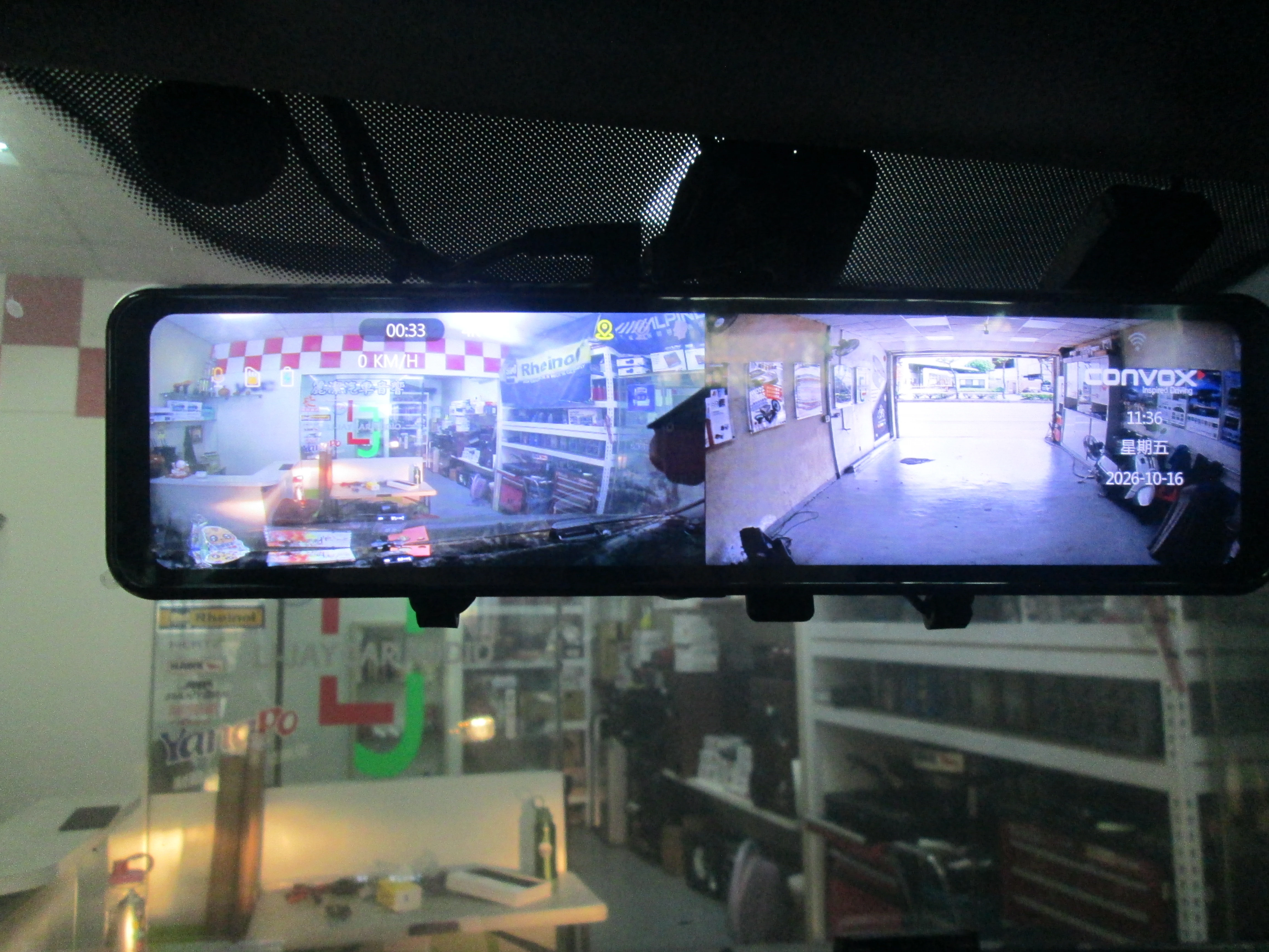 現代箱型車換新的行車記錄器