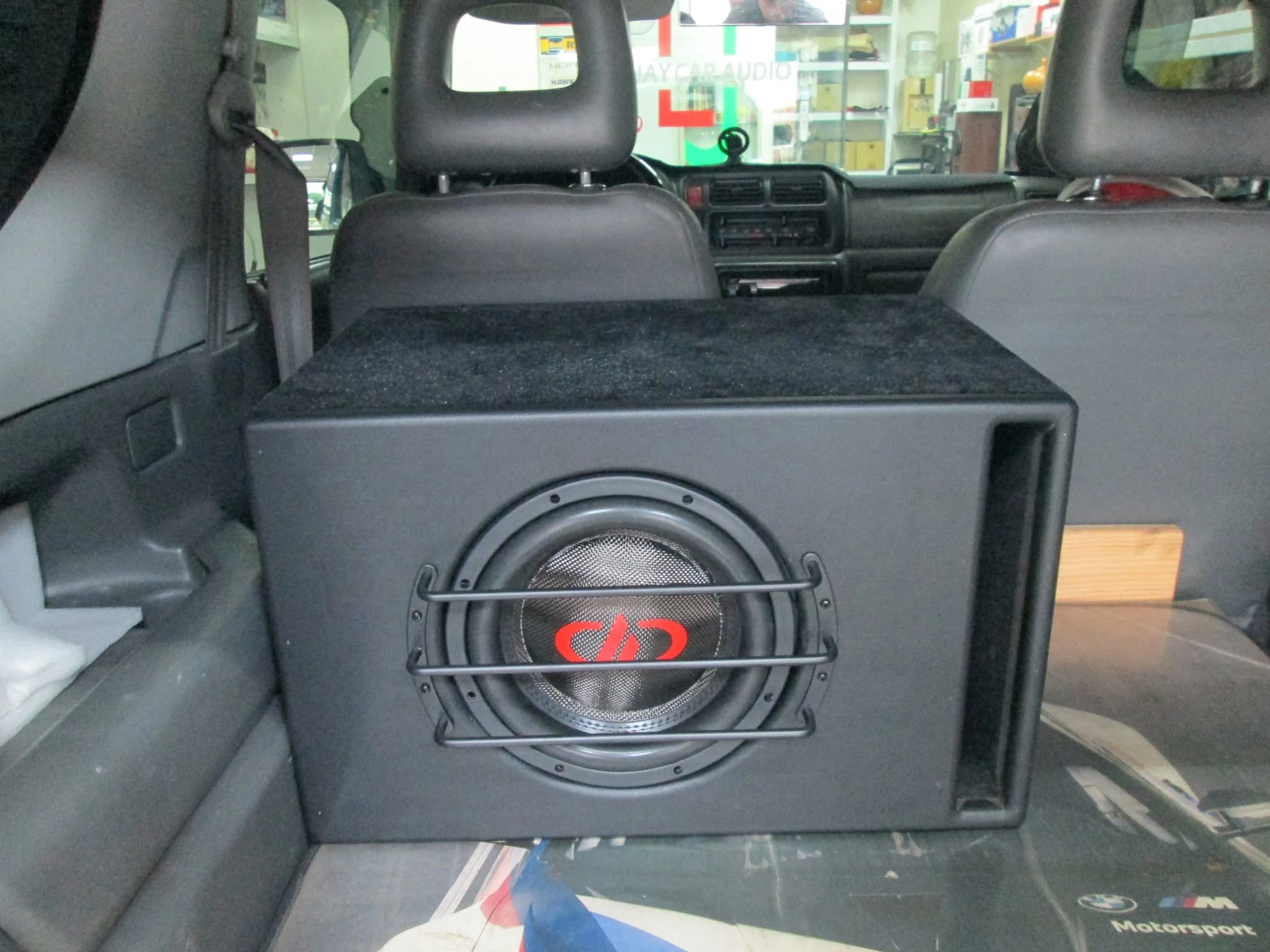 吉米小車 升級10吋超低音+擴大機