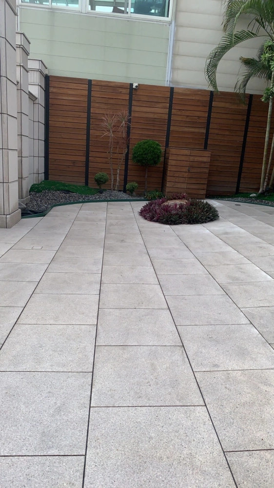 雲林莿桐｜石材鏽斑清潔