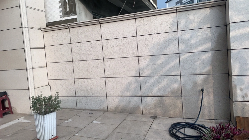 雲林莿桐｜石材鏽斑清潔