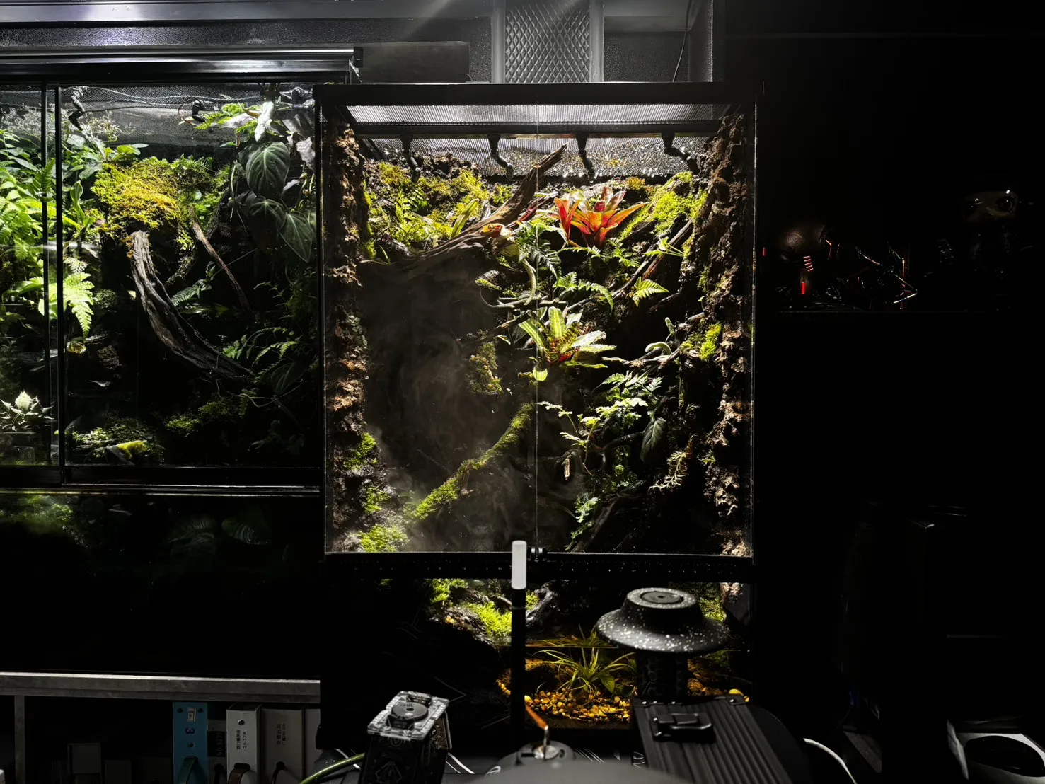 夢幻迷霧森林瀑布生態雨林缸(60cm*45cm*90cm)