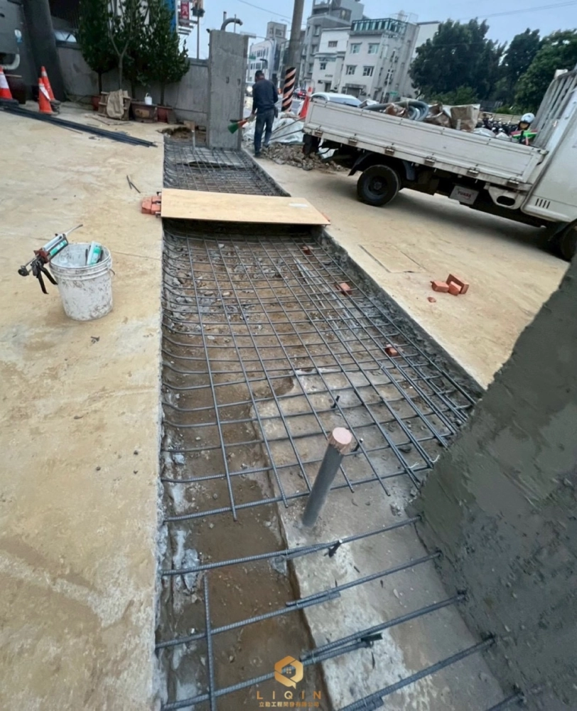 南市永康區新建圍牆