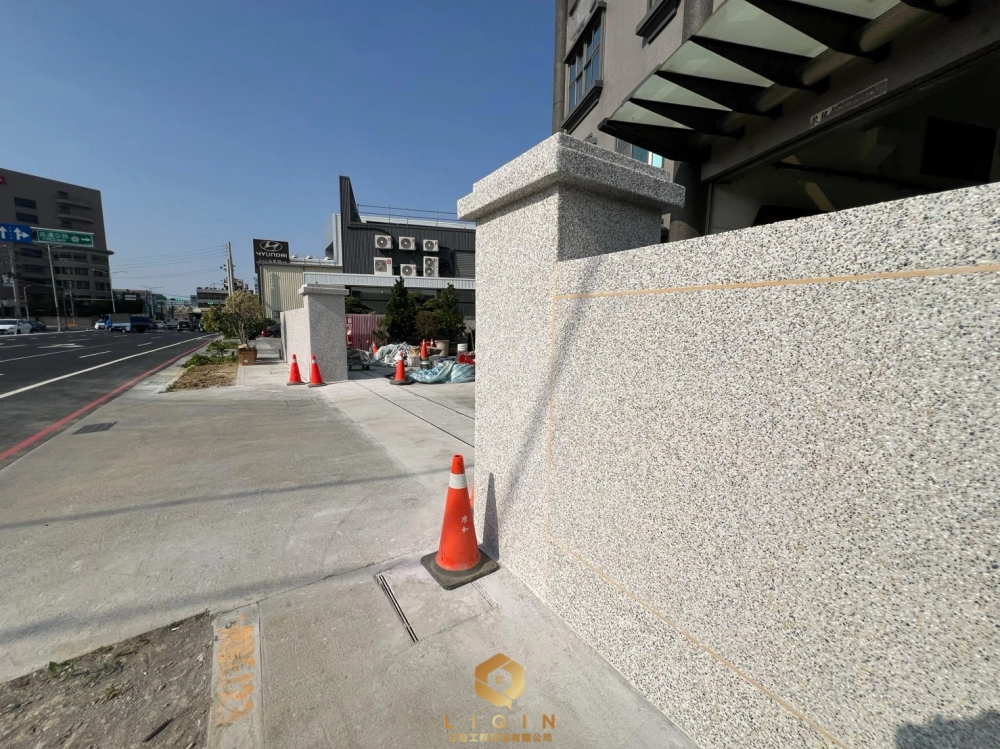 南市永康區新建圍牆