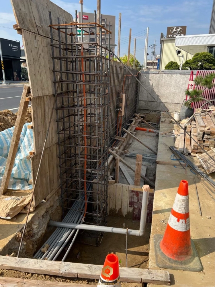 南市永康區新建圍牆