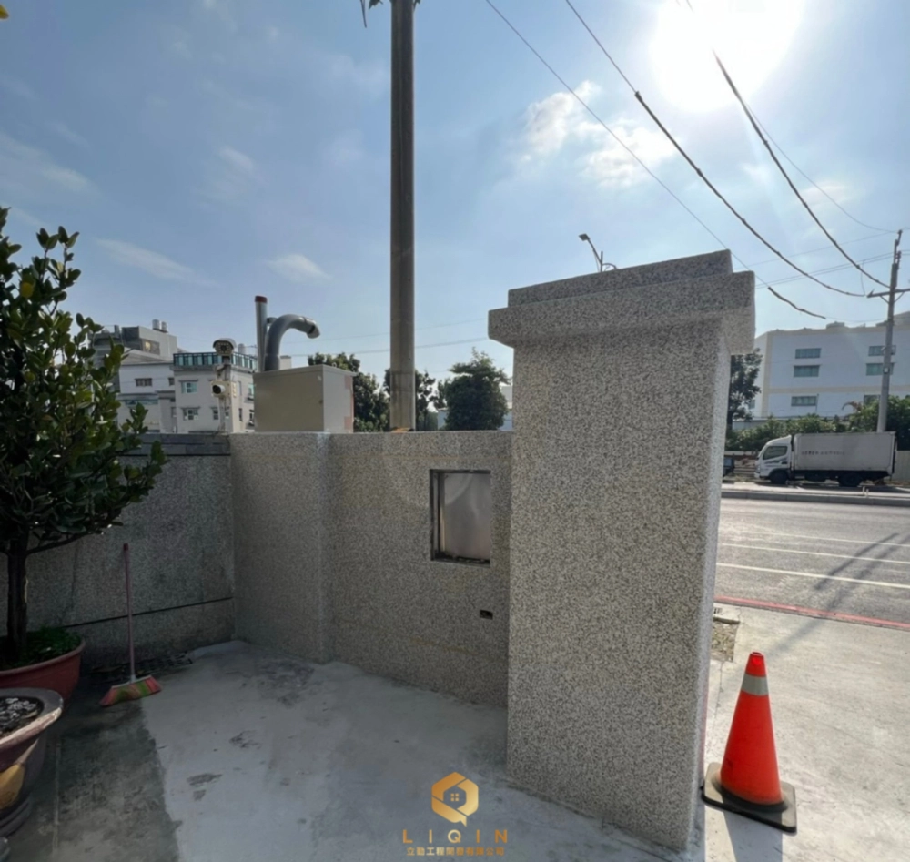 南市永康區新建圍牆