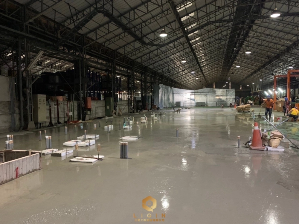 大亞電纜施作地坪工程