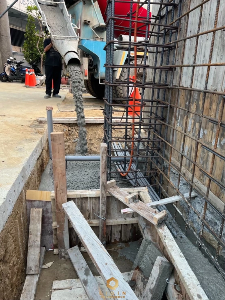 南市永康區新建圍牆