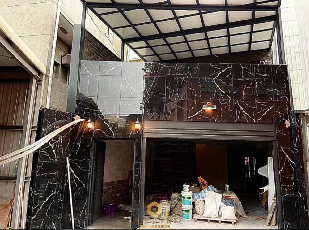 安南區老屋翻修(門口外牆)