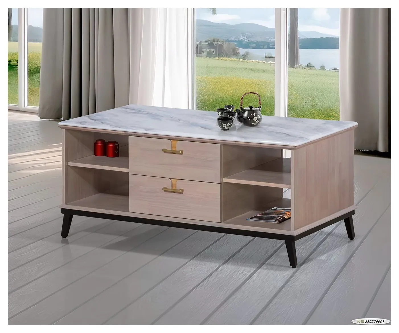 蘇菲亞洗白大茶几