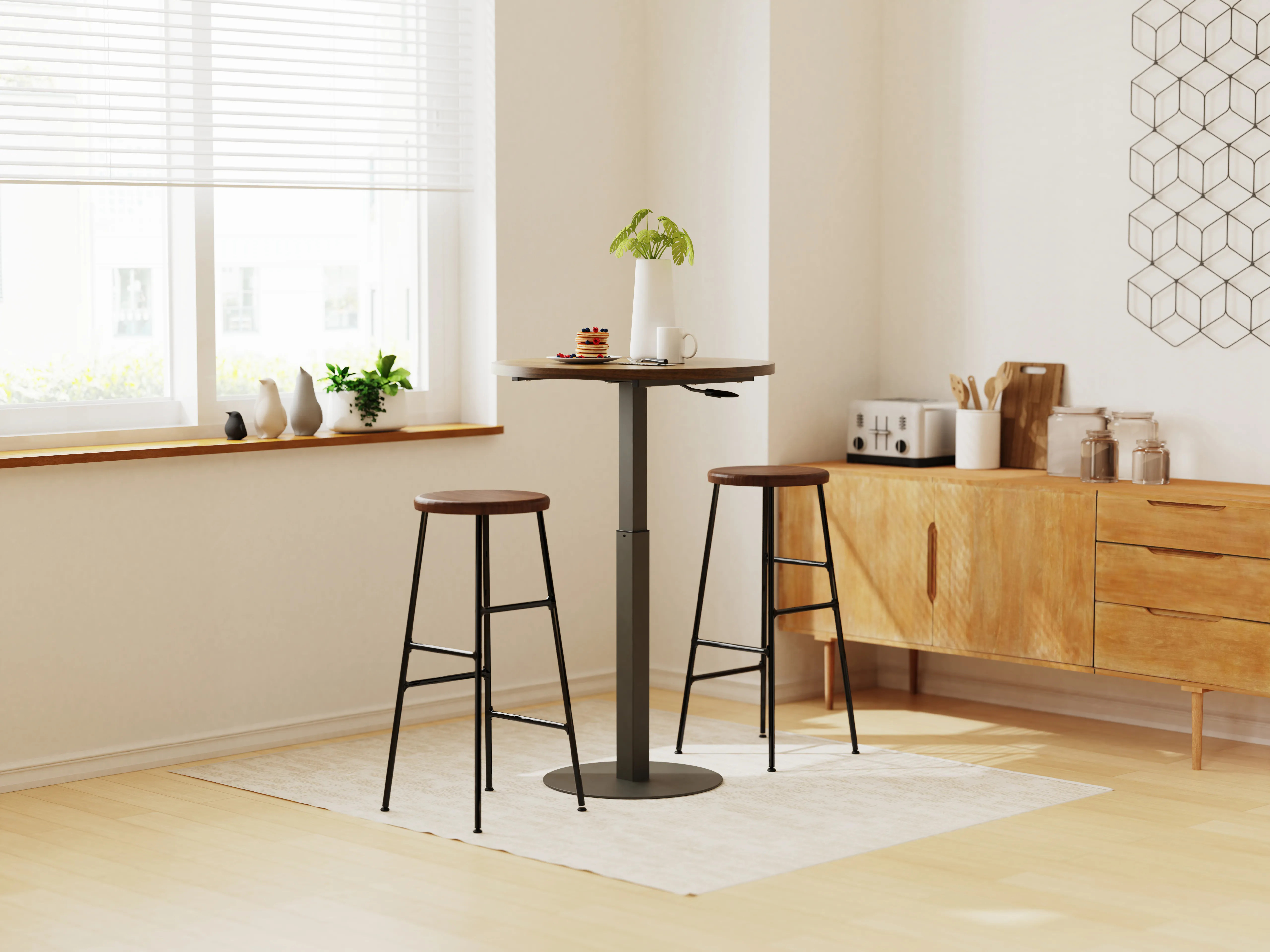 KA-4833氣壓升降咖啡桌