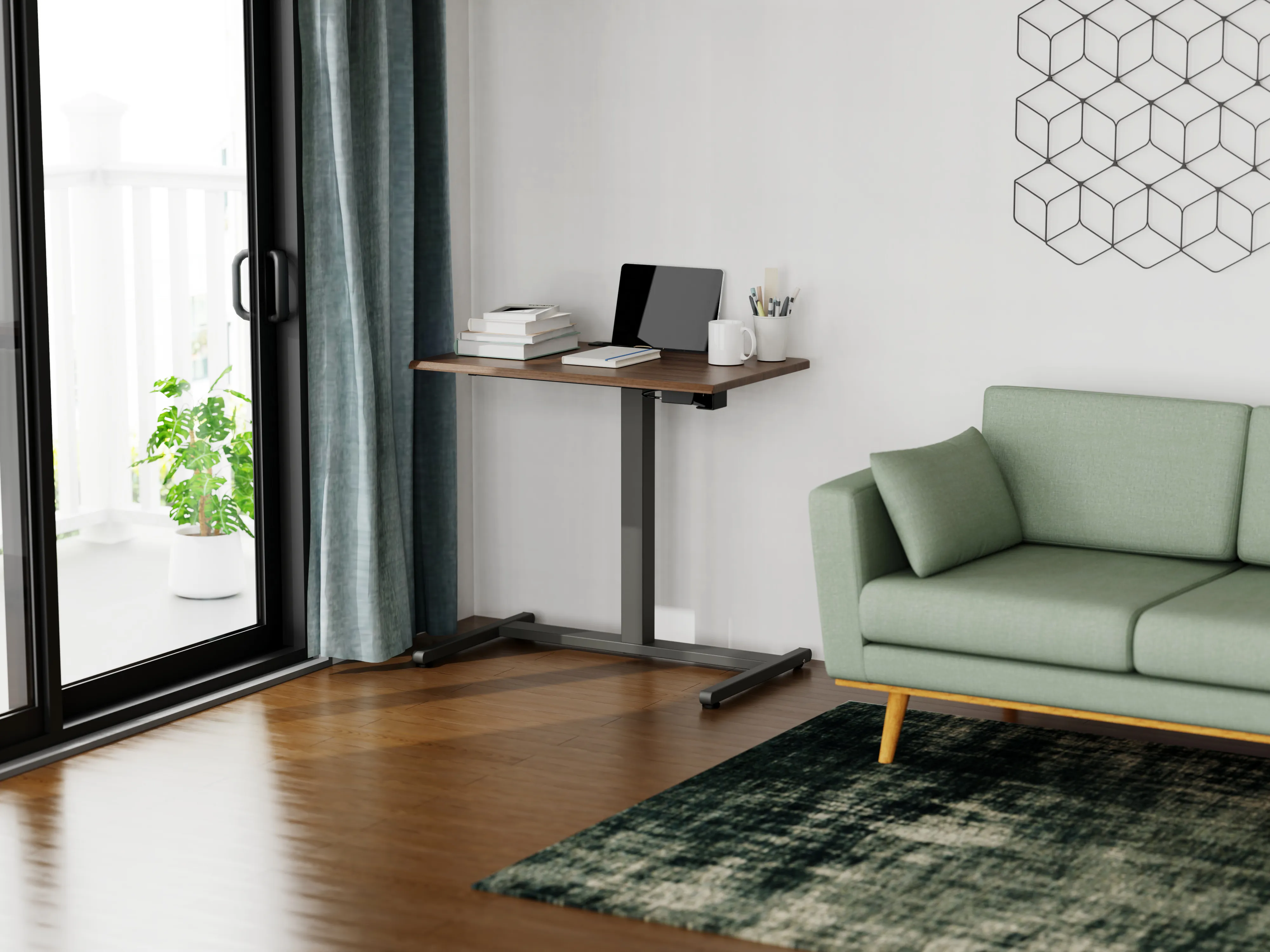 KA-4814家居多用途氣壓升降桌(高)