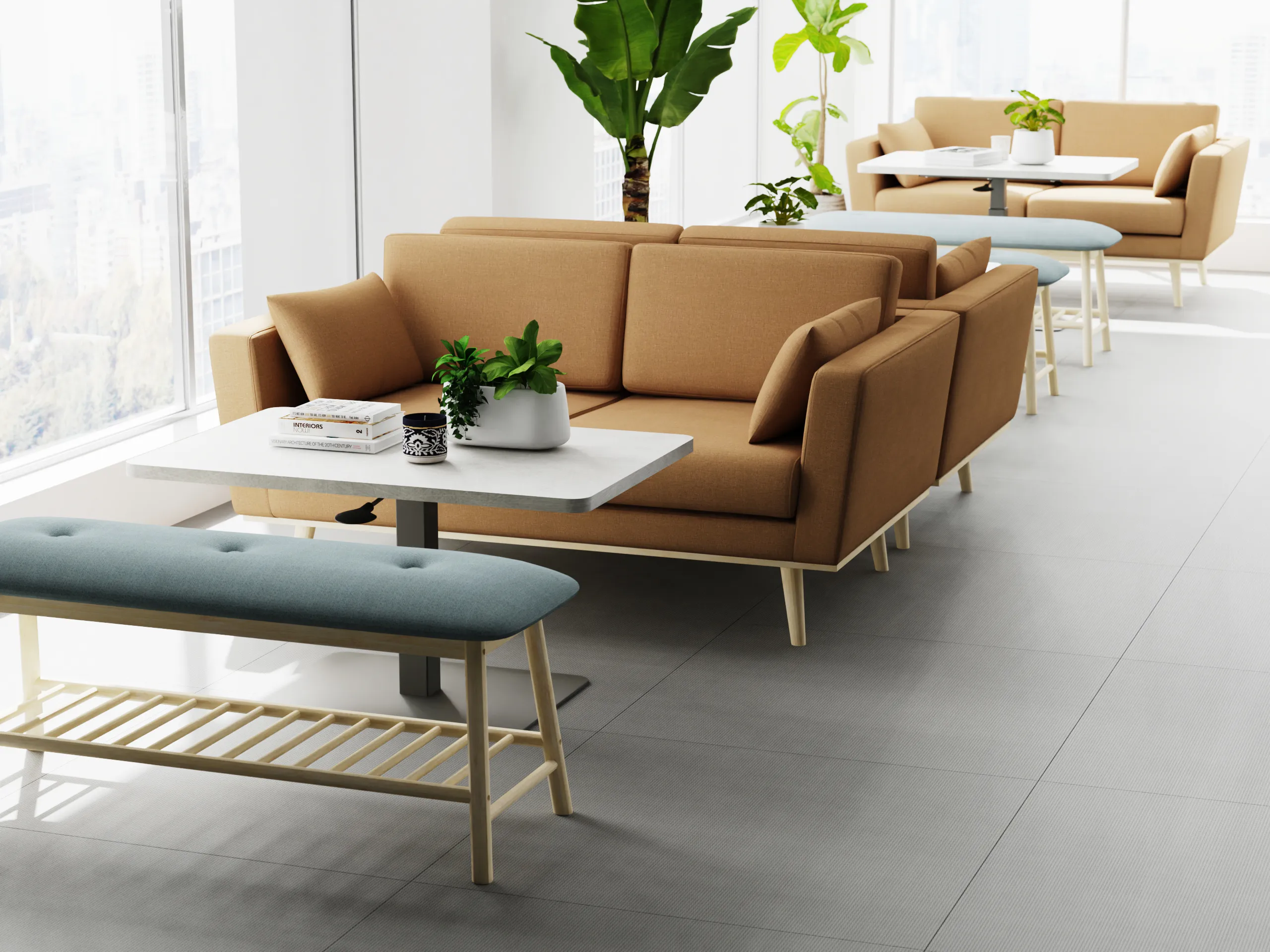 KA-4831氣壓升降茶几