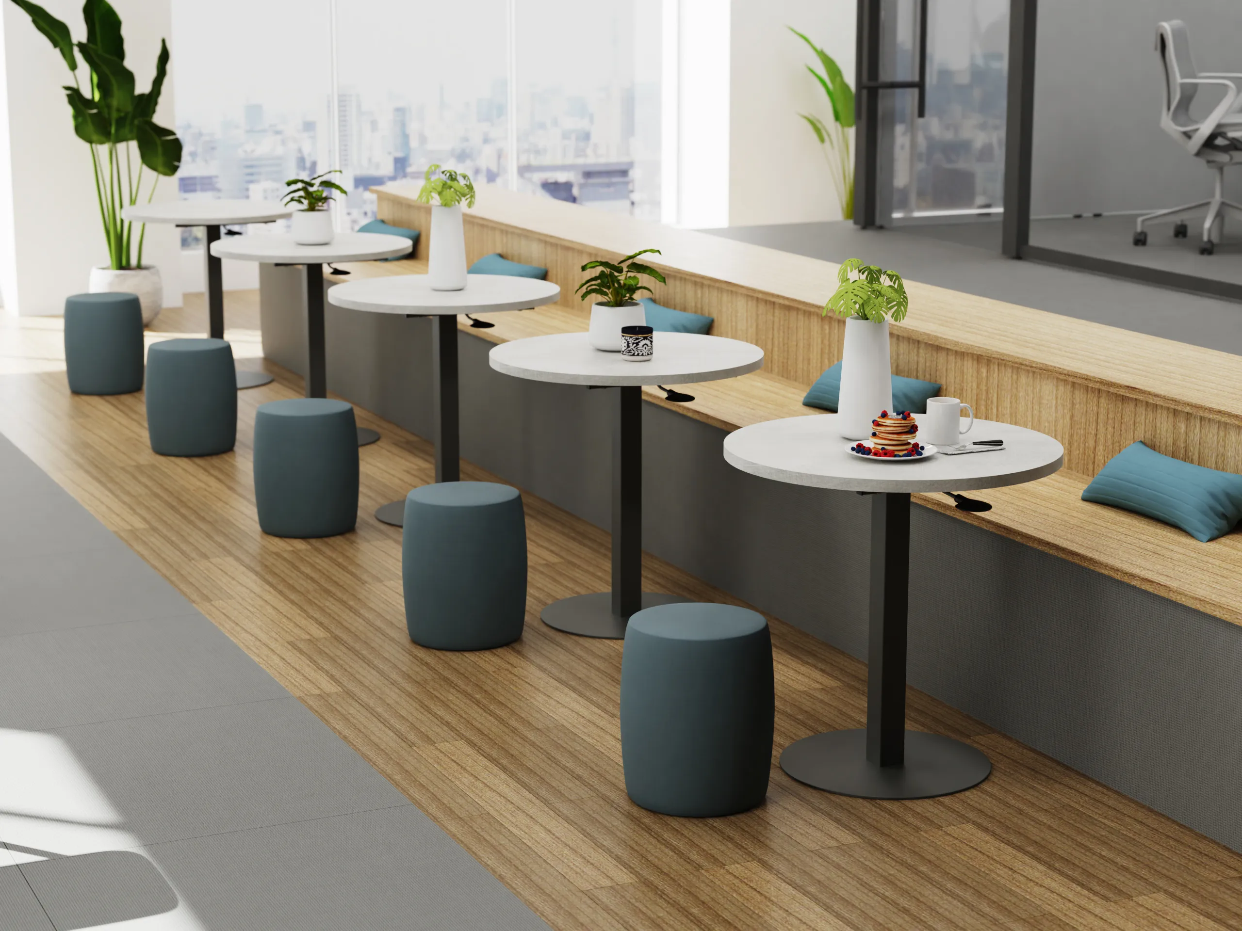 KA-4833氣壓升降咖啡桌