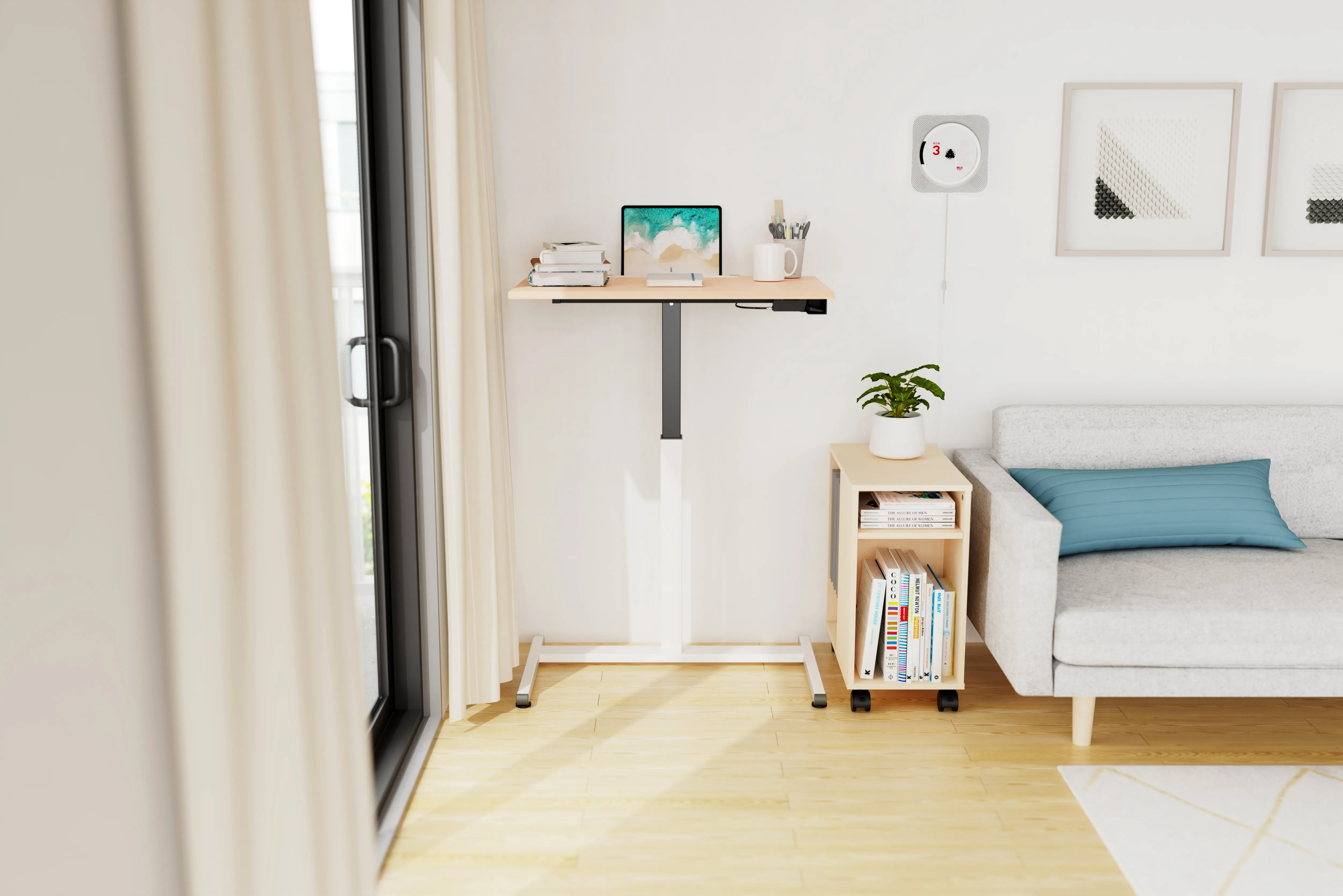 KA-4814家居多用途氣壓升降桌(高)