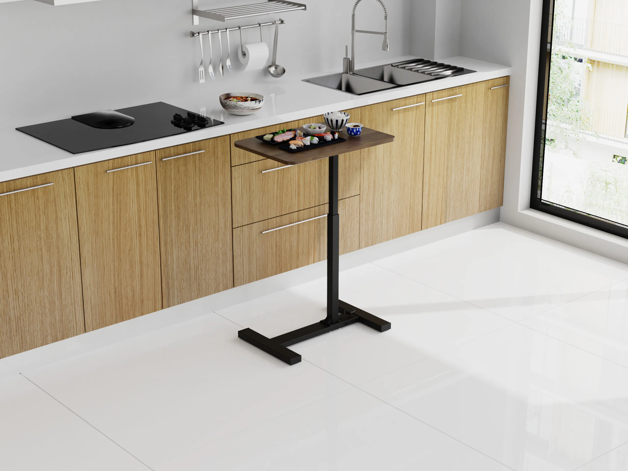 KA-4816氣壓升降邊几