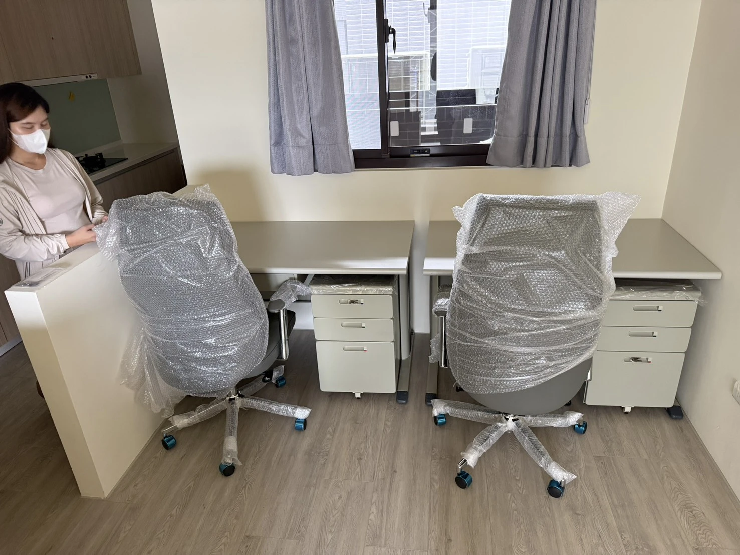 客戶分享-臥室｜衣櫃｜床組分享｜台中床墊推薦｜東勢床墊推薦
