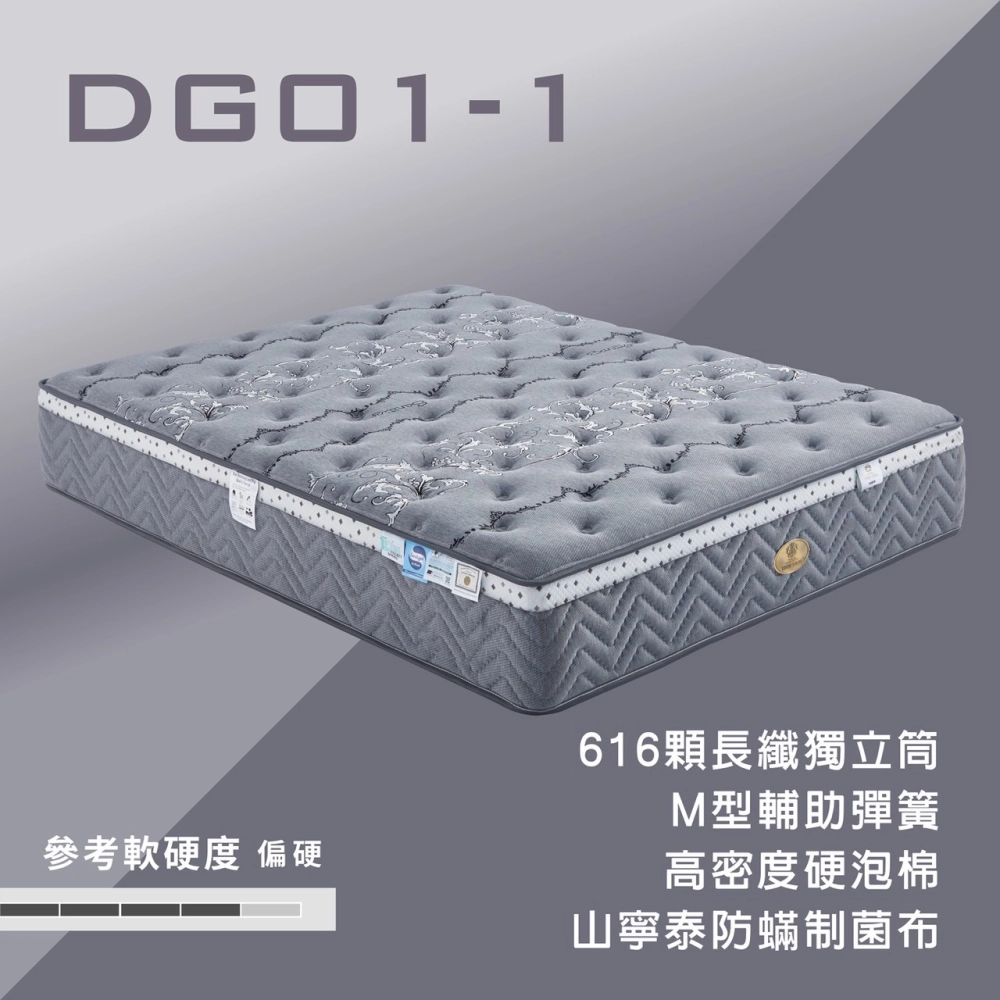 龍馬名床 DG01-1（標準雙人）