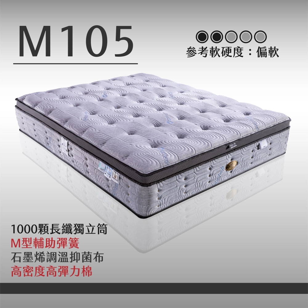 龍馬名床 Ｍ105（標準雙人）