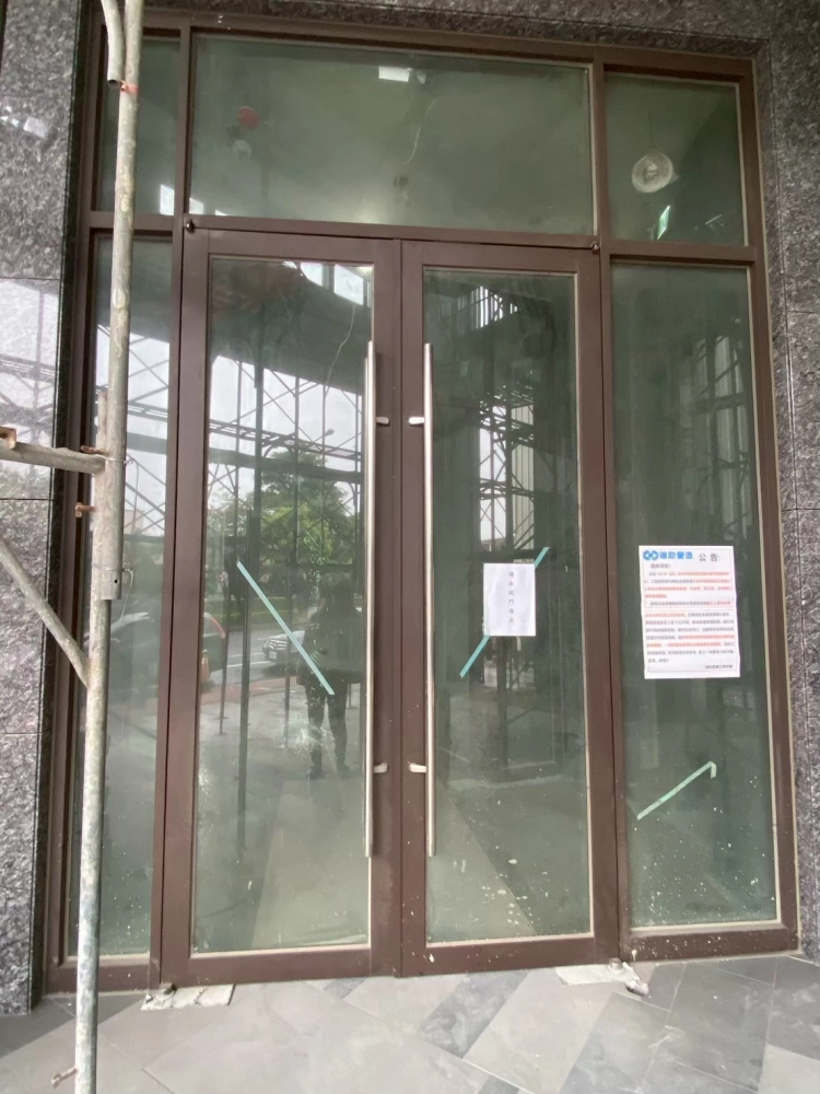 不銹鋼烤漆玻璃門/玻璃自動門