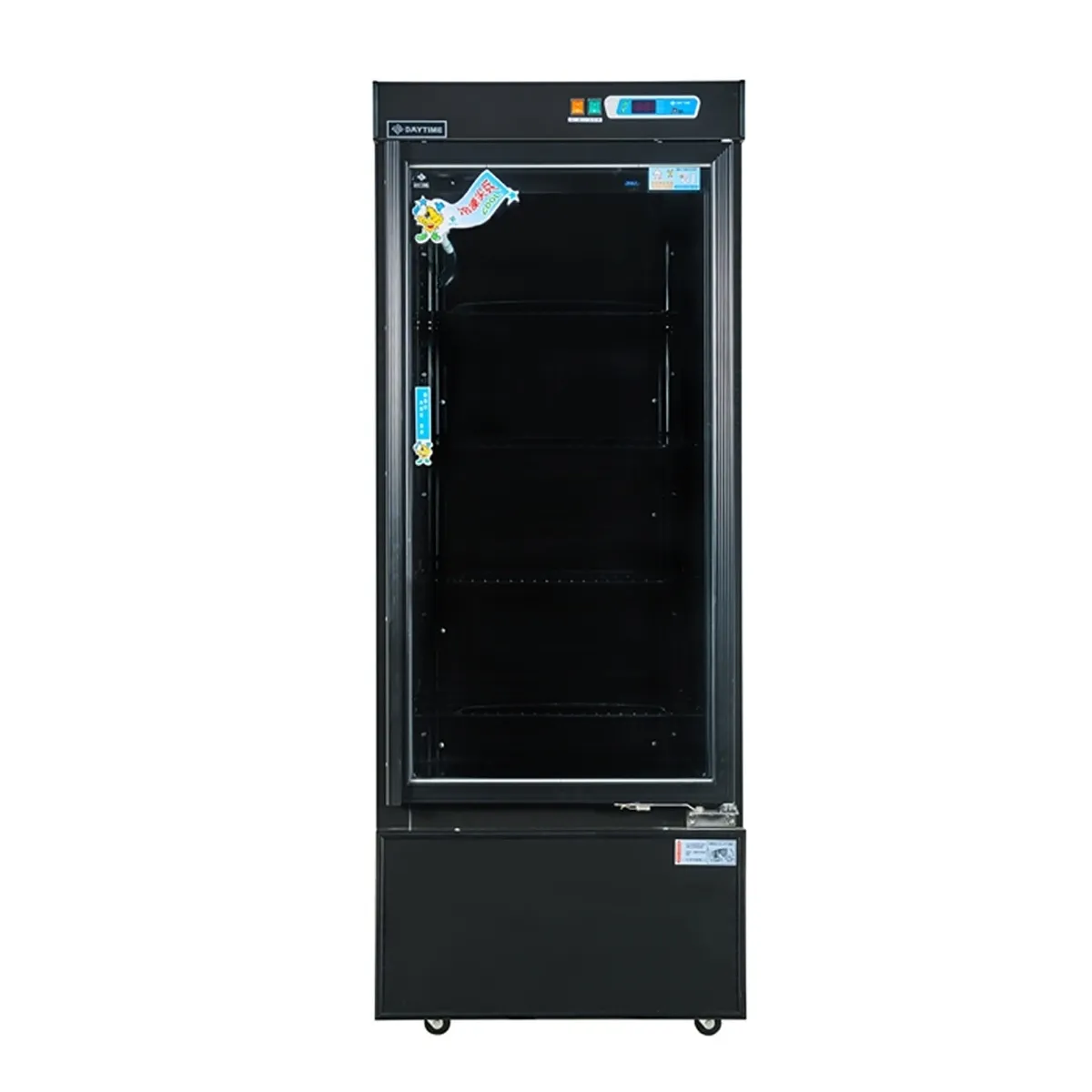 得台-1門-玻璃冰箱.機下型(460L).(黑色)