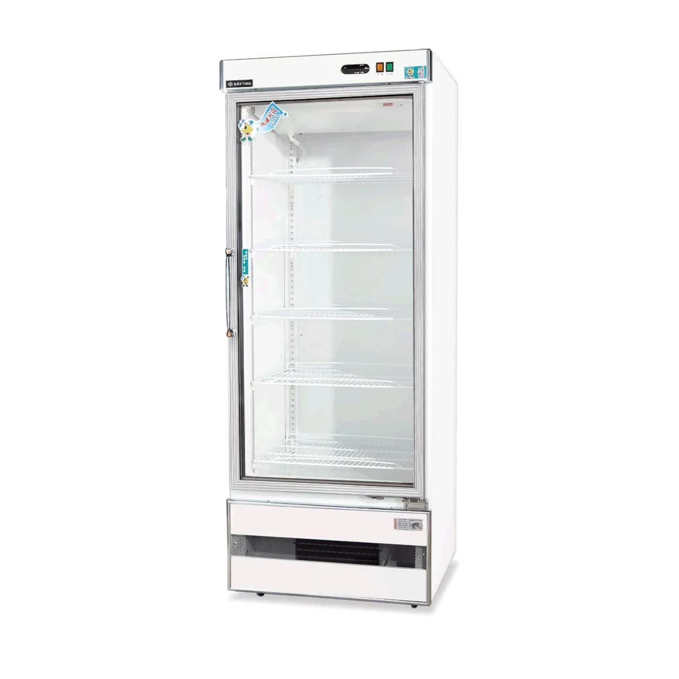 得台-1門-玻璃冰箱.機下型(500L)