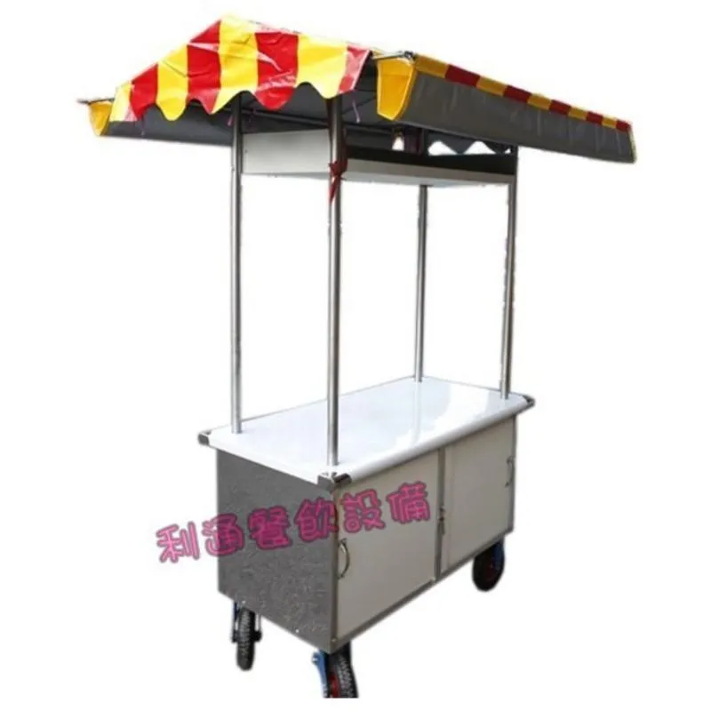 帆布.車仔台.(紅橘色)