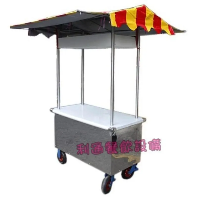 帆布.車仔台.(紅橘色)