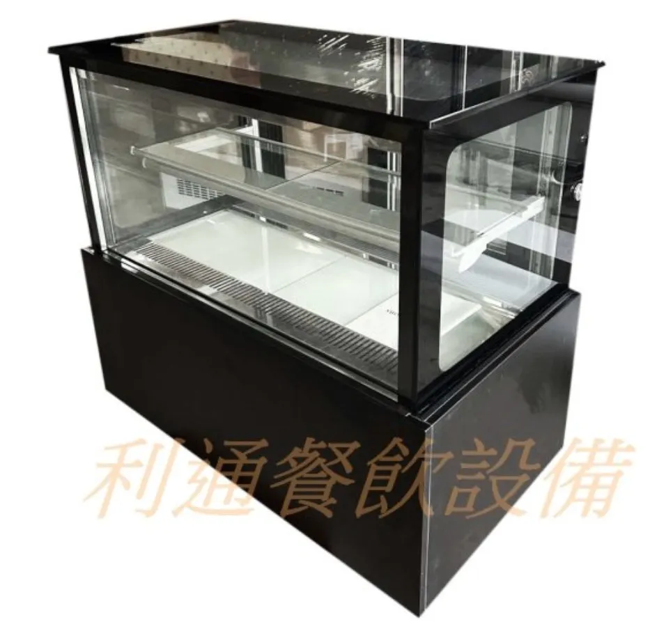 鋰奇蒙-蛋糕櫃.3尺-桌上型.(直角形).(黑色)