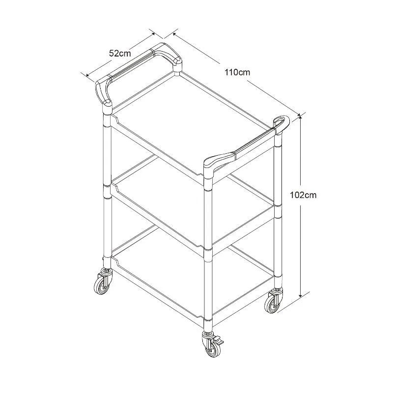 餐車-HS-808LA.(大型).(3層).(空車)