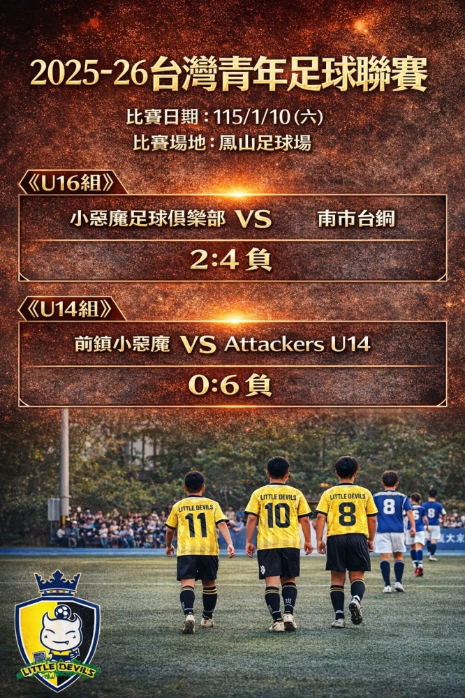 2025-26 台灣青年足球聯賽