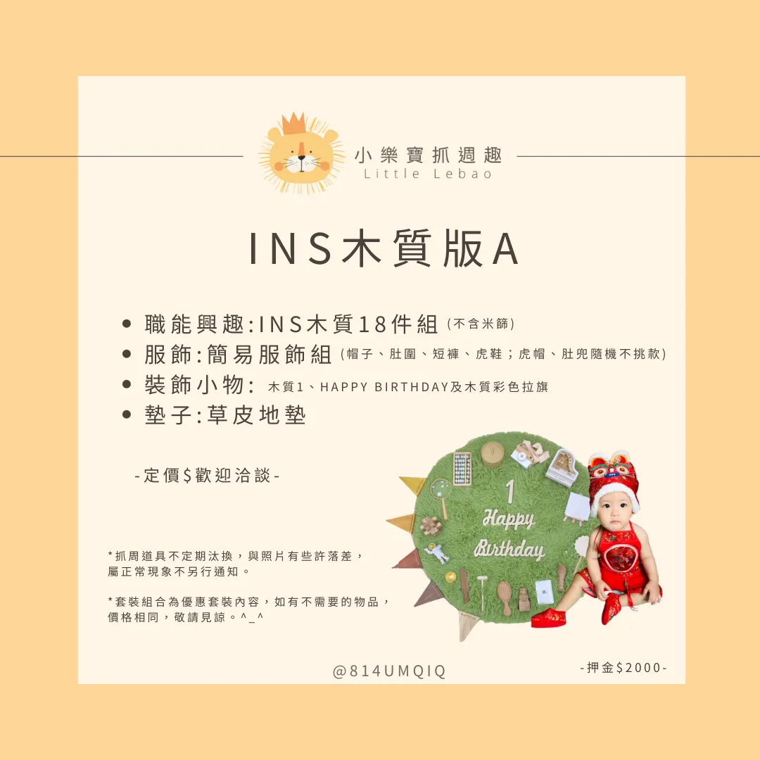 職能興趣-INS木質版A