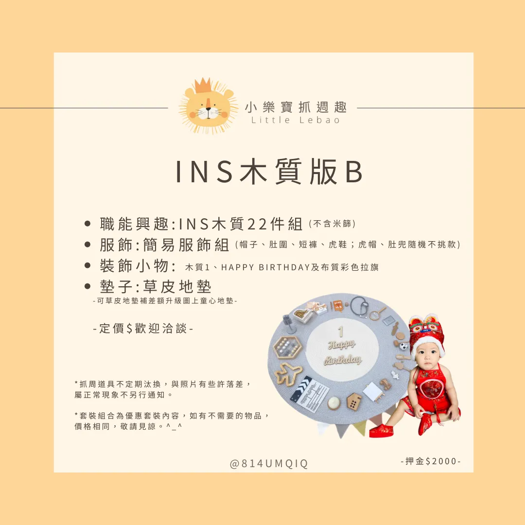 職能興趣-INS木質版B