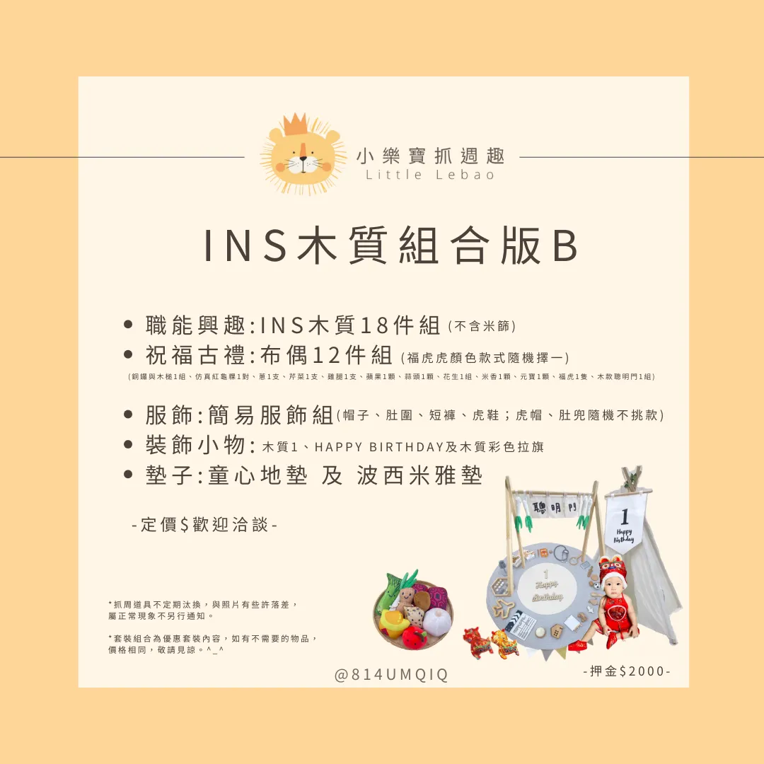組合版方案-INS木質組合版B