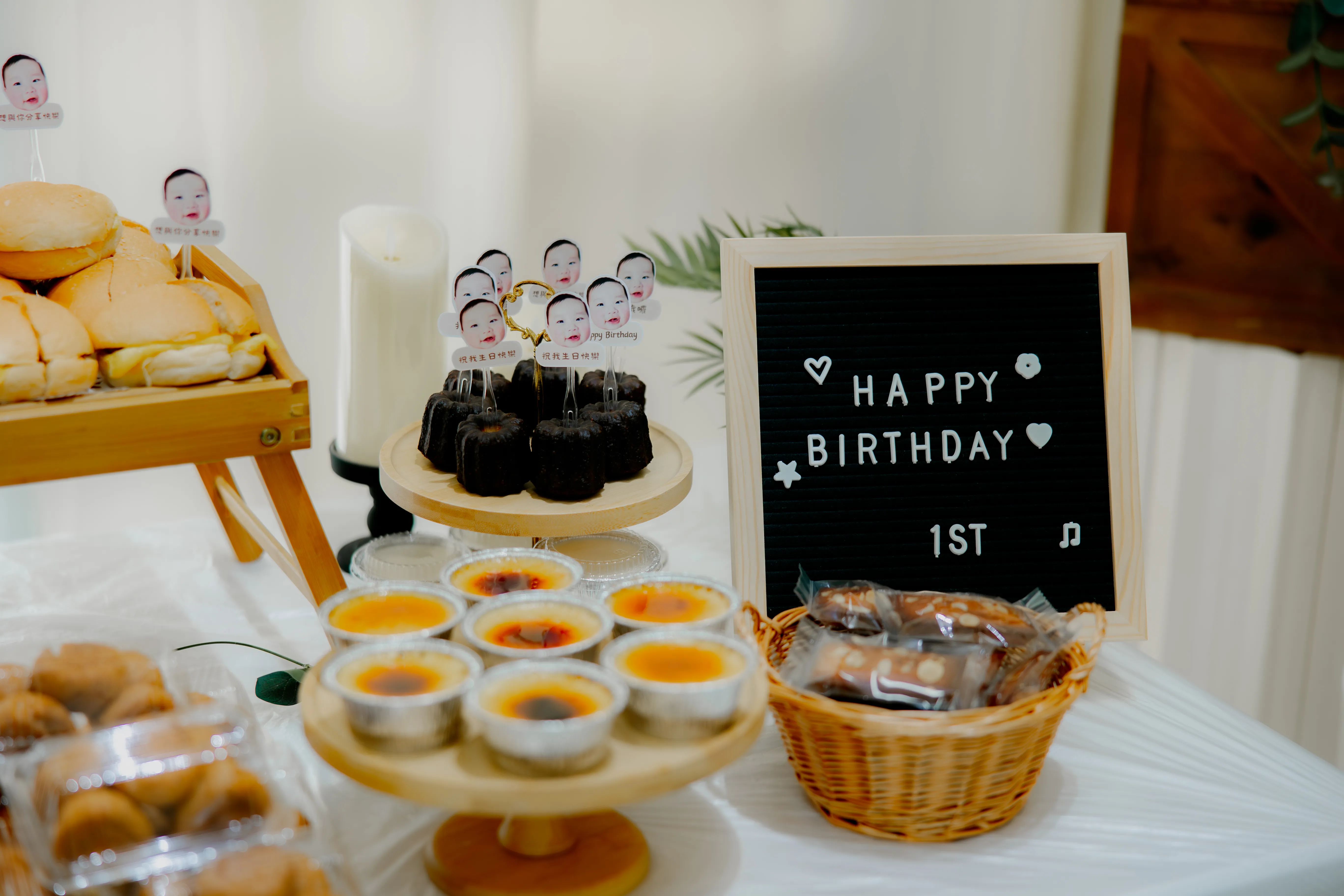 人像甜點插旗單入