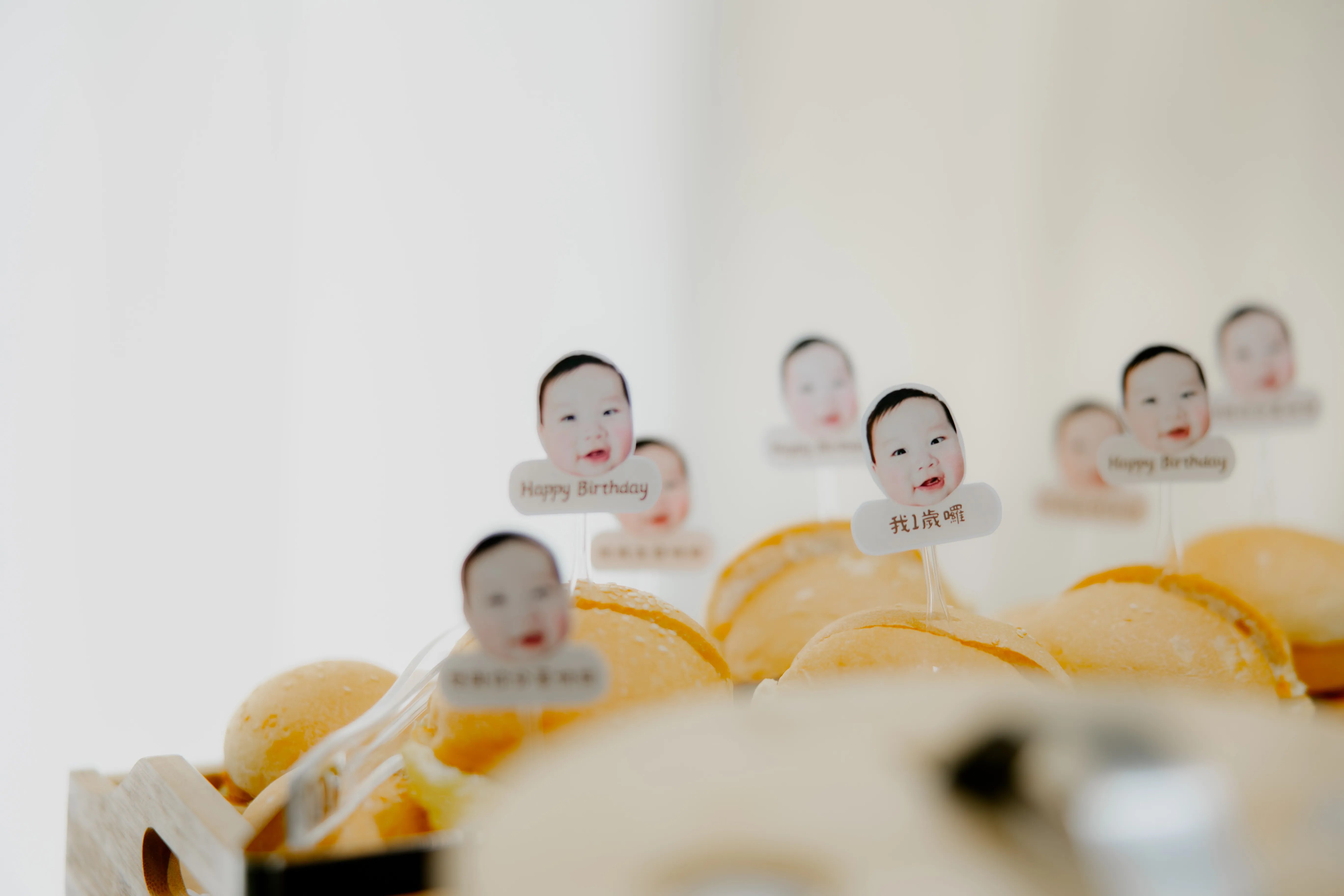 人像甜點插旗12入