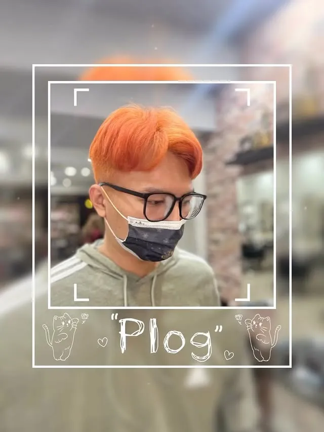 動漫系橘色染髮現實中適合嗎？