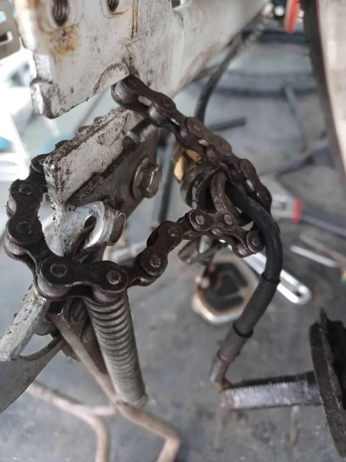 今天到竹田取回2個外胎｜屏東電動輪椅租借｜高雄電動輪椅租借